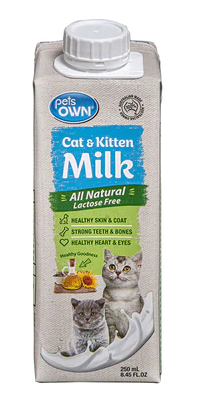 Pets Own Cat and Kitten Milk 澳洲寵物牛奶 250ml x18 (原箱)