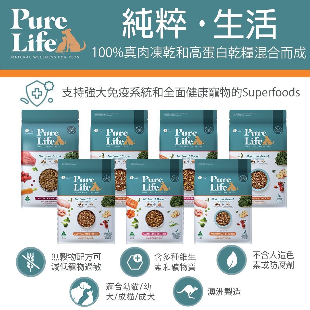 Pure Life Australian Chicken for Kittens 純粹-生活 幼貓 雞肉 1.5kg Exp 12/24