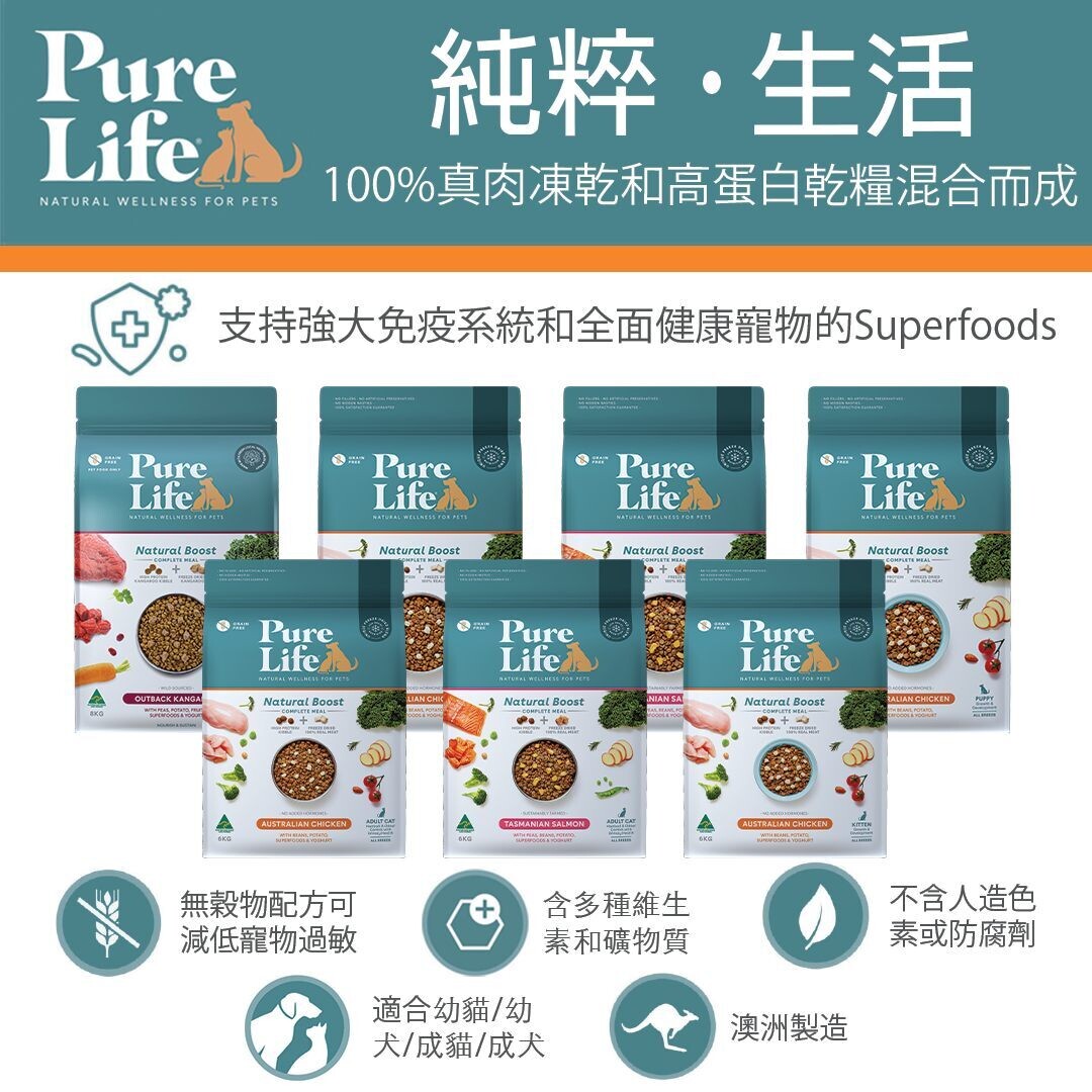 Pure Life Australian Lamb for Adult Dogs 純粹-生活 成犬 澳洲羊肉 Exp 10/25