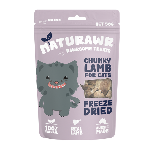 Naturawr 凍乾羊肝貓貓小食 50g (澳洲製)