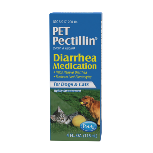 PetAg Pet Pectillin® Diarrhea Medication 寵物果膠止瀉水 4oz