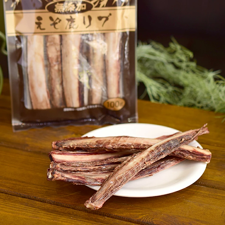 北海道 Gibier 無添加梅花鹿肋骨100克 - 日本製 Exp 12/25