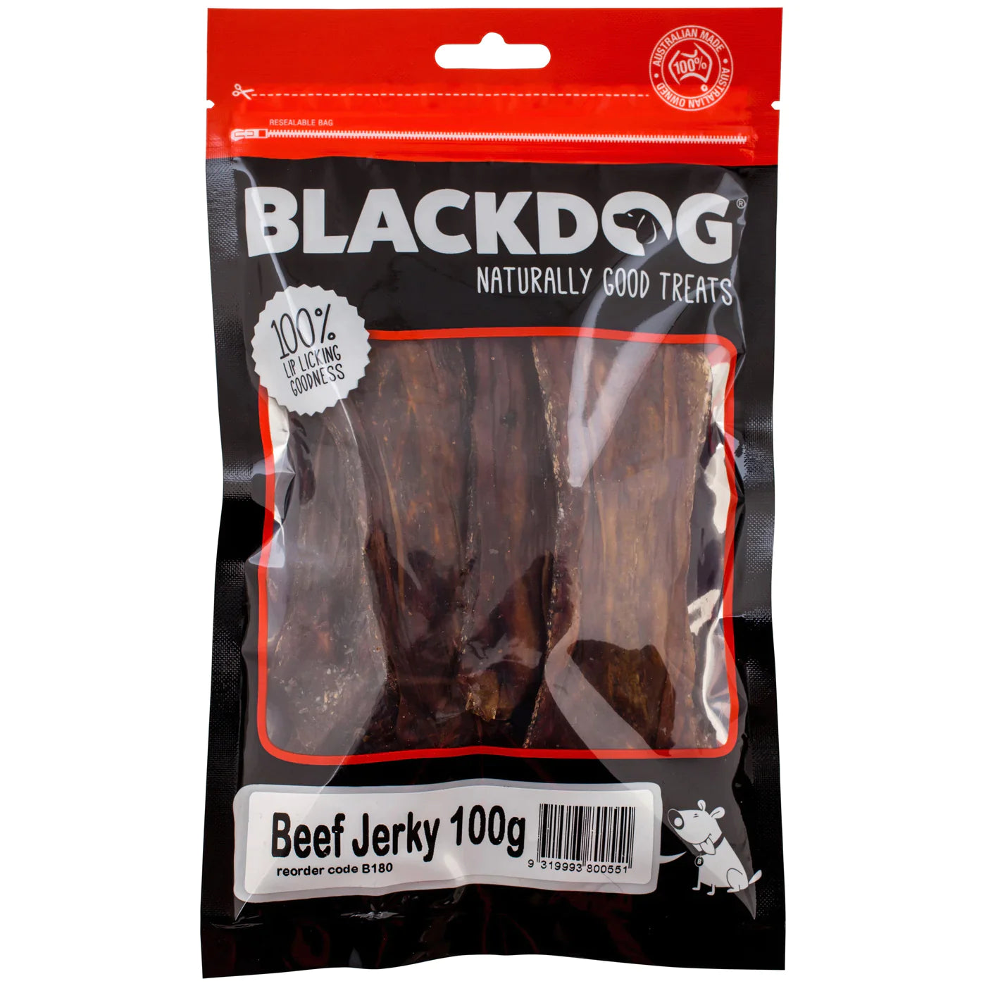 Blackdog 天然牛肉塊 100g (狗狗用)