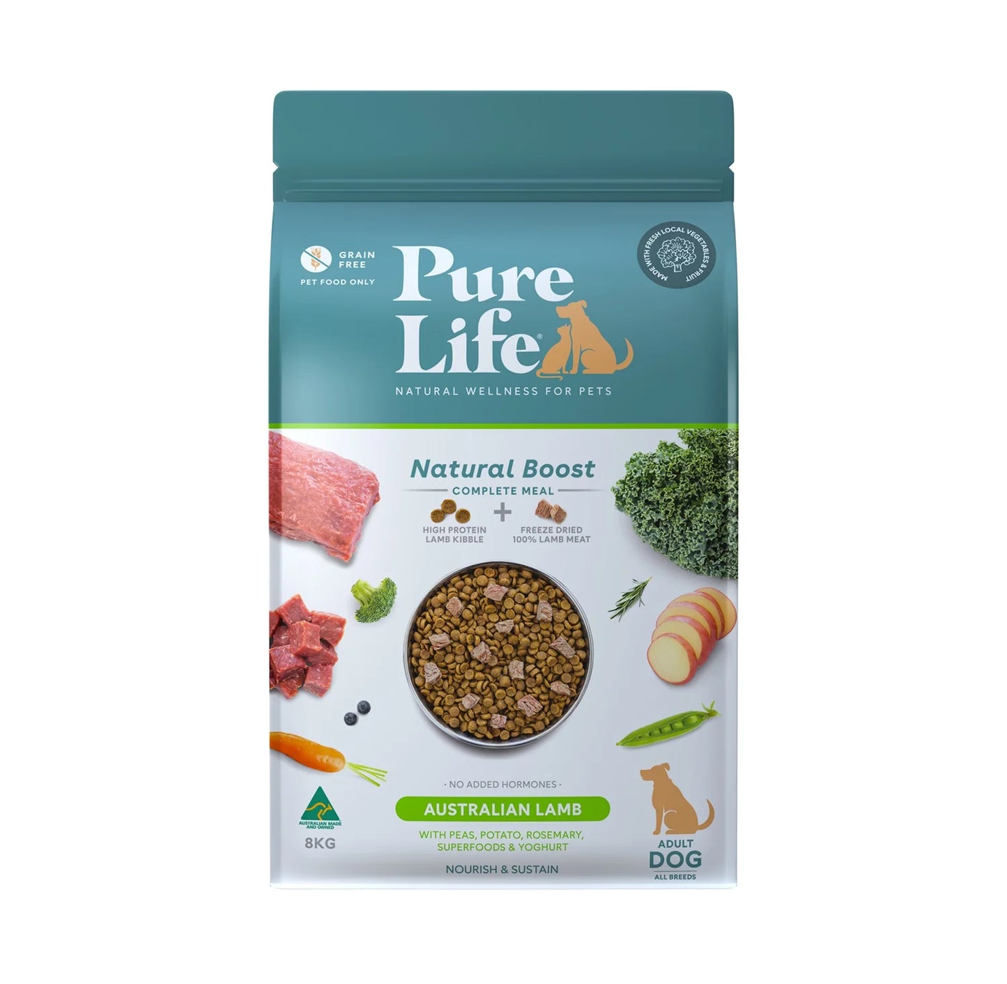 Pure Life Australian Lamb for Adult Dogs 純粹-生活 成犬 澳洲羊肉 Exp 10/25