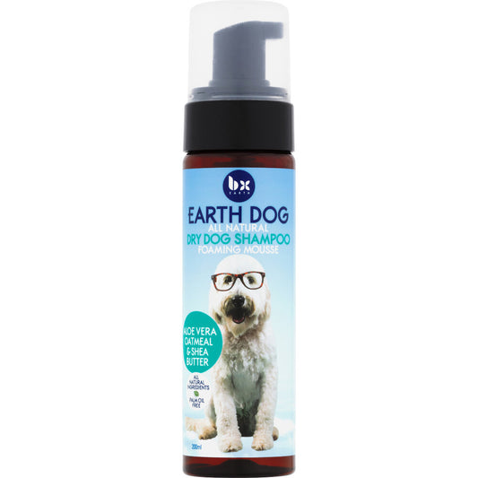 BX Earth Dog Natural Dry Dog Shampoo - Foaming Mousse 乾洗泡沫 200ml